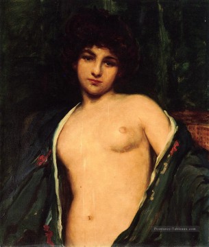  impressionniste - Portrait d’Evelyn Nesbitt Impressionniste James Carroll Beckwith